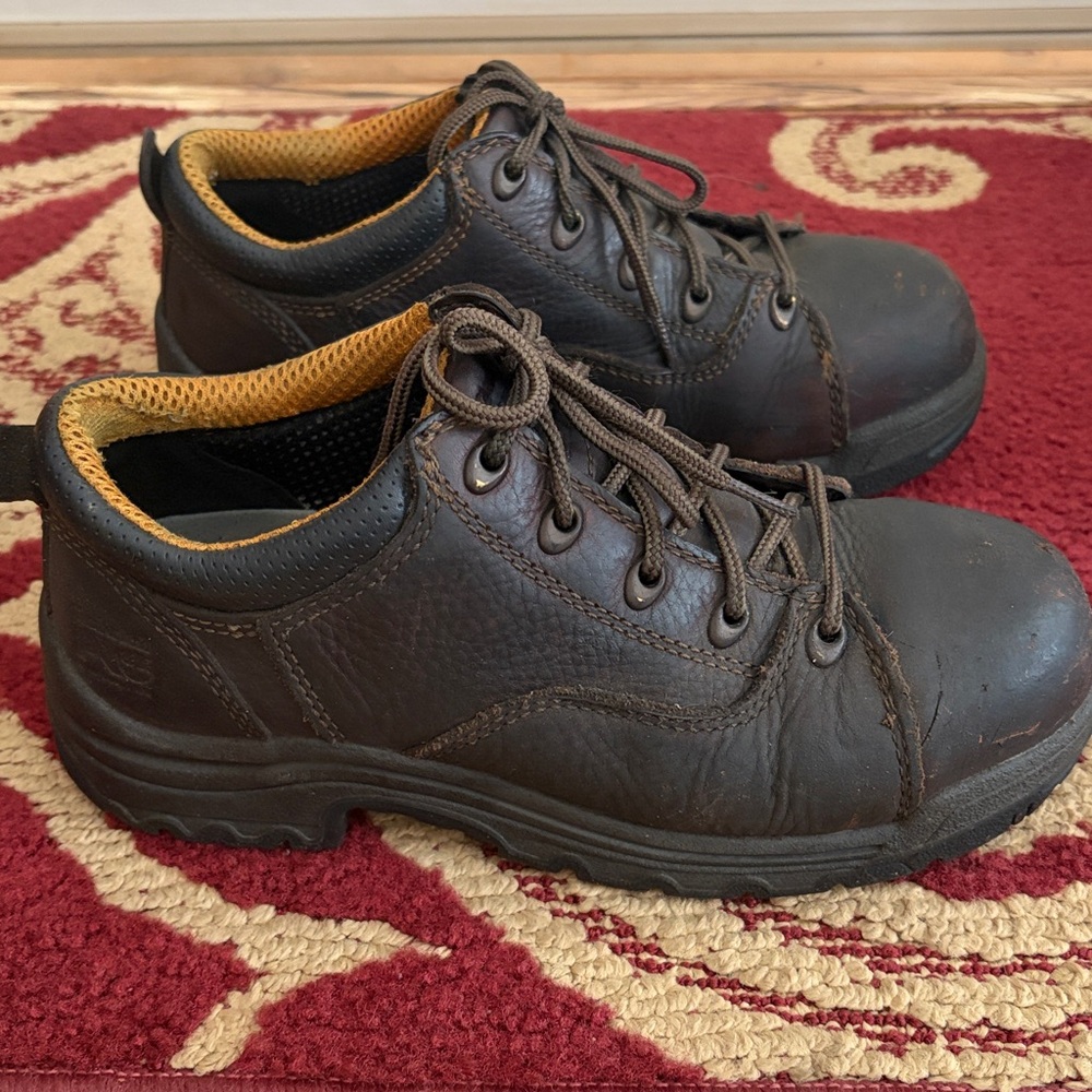 Timberland Pro Titan Oxford alloy safety toe work shoe women’s 8M - Picture 3 of 11